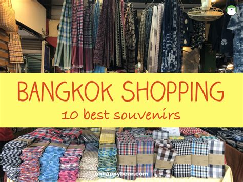 10 Best Things To Buy In Bangkok Bangkok Shopping Tips Ohhappybear