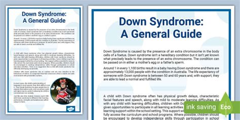 Down Syndrome Guide Down Syndrome Resources For Parents
