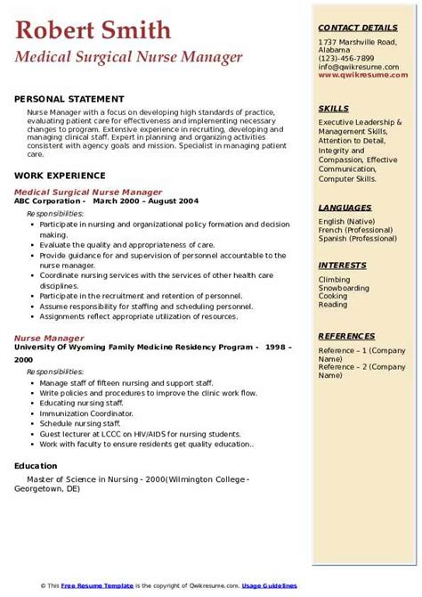 Nurse manager maternal health resume examples & samples. Sample Of Discussing Skills And Abilities Examples As A ...