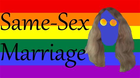 why i support same sex marriage youtube