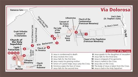 Stations Of The Cross The Via Dolorosa New Creation Churches