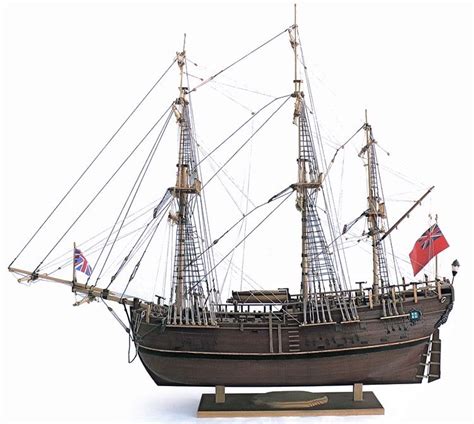 The Great Canadian Model Builders Web Page Hms Endeavour Old