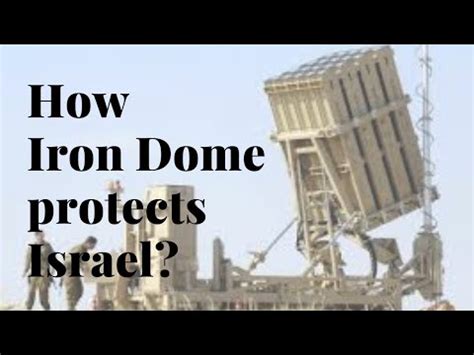 How Israels Iron Dome Defence System Works What Is Iron Dome