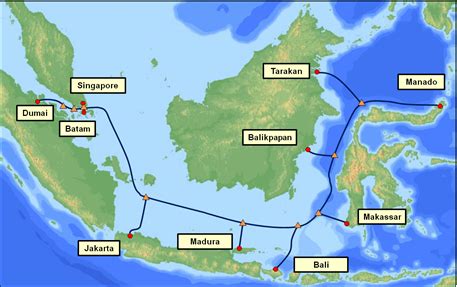 Comprehensive interactive map of the world's major operating and planned submarine cable systems and landing stations, updated frequently. NEC to build IGG submarine cable system to link Indonesian ...