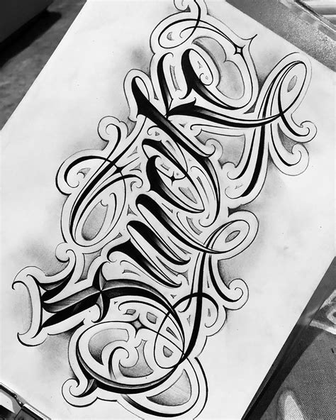 Best Tattoo Fonts Alphabet Best Design Idea