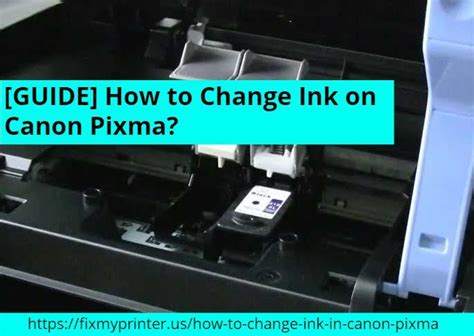 Guide How To Change Ink On Canon Pixma Ink Cartridge Ink Canon