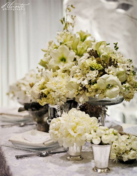What would your wedding be without fresh flowers? The Northern Bride: White Wedding