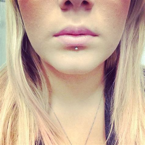 Labret Lip Piercing Aftercare Pain Healing Jewelry Pictures Body Piercing Magazine