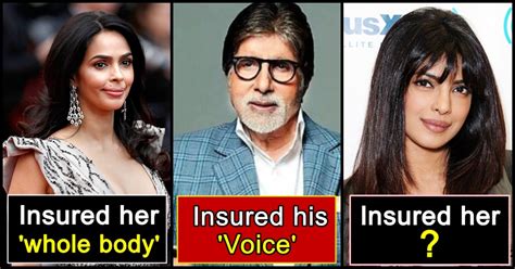 6 Bollywood Celebs Who Splashed The Cash To Insure Their Body Parts Details Inside The Youth