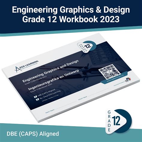 Engineering Graphics And Design Gr12 A3 Workbook Eng And Afr Dbe Aligned