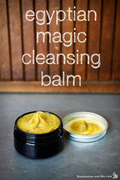 There's no need to pay for expensive store bought cleansing balms! Egyptian Magic Cleansing Balm - Humblebee & Me | Cleansing ...