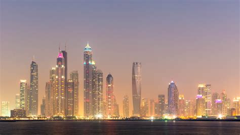 Dubai Lights 4k Wallpaper 3840x2160