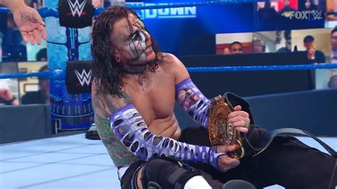 Jeff Hardy Wins The Wwe Intercontinental Title From Aj Styles On