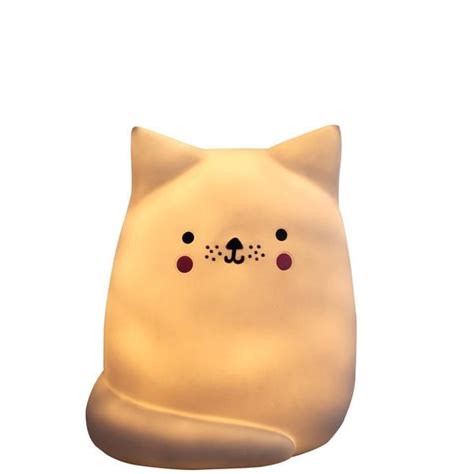 Looking for quirky character lighting and accessories? Hi Kawaii Cat LED Lamp Lit | Disaster designs, Cat light ...