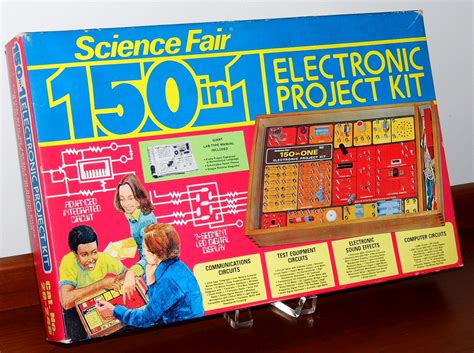 Vintage Science Fair 150 In 1 Electronic Project Kit By Radio Shack