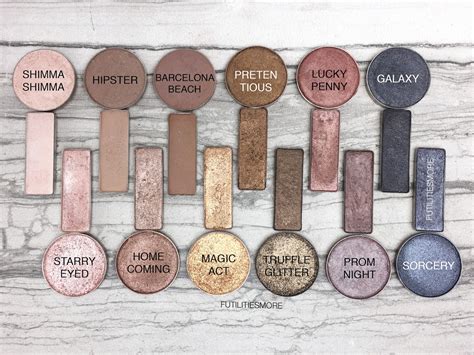 URBAN DECAY NAKED PALETTE DUPES WITH MAKEUP GEEK EYESHADOWS