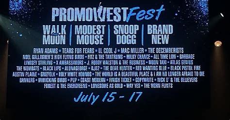 Promowest Fest Columbus Oh Lineup Leak Imgur