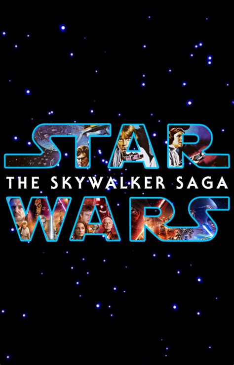 Star Wars Skywalker Saga Plex Collection Posters