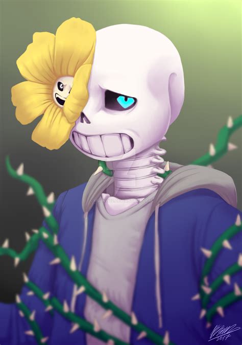 Floweypossession Sans By Ksun1972 On Deviantart