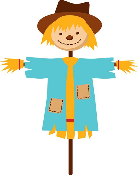 Happy Scarecrow Clipart