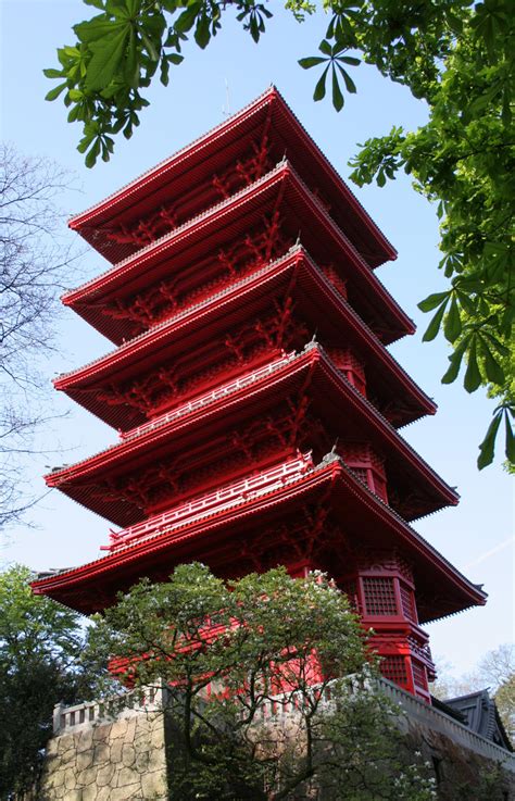 Japanse Toren Regie Der Gebouwen