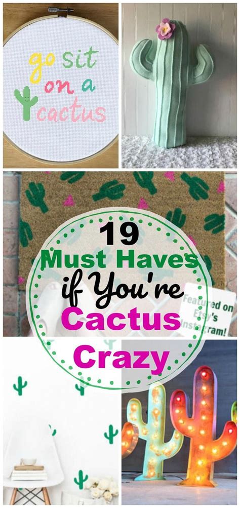 19 Cheap Cactus Home Decor Ideas For Your House Dorm Or Apartment