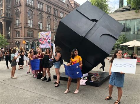Sex Tech Companies And Advocates Protest Unfair Ad Standards Outside Facebooks Ny Hq Techcrunch