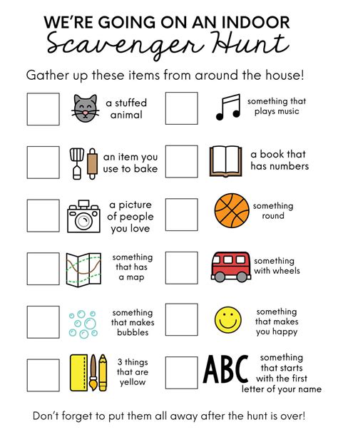 30 Creative Scavenger Hunts For Kids Scavenger Hunt Scavenger Hunt