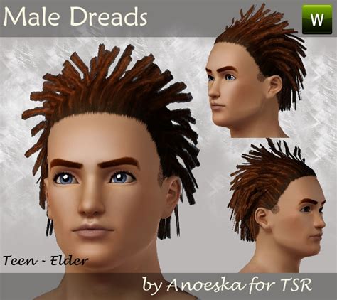 The Sims Resource Male Dreads