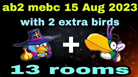 Angry Birds 2 Mighty Eagle Bootcamp Mebc 15 Aug 2023 With 2 Extra Birds