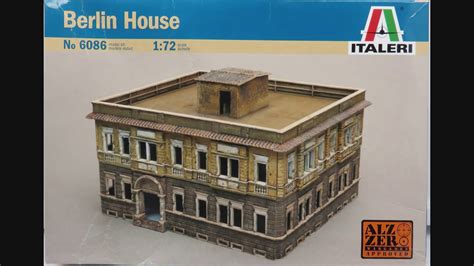 172 Italeri Berlin House Kit6086 Youtube