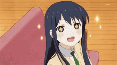 Anime Sparkle GIF Anime Sparkle Happy Discover Share GIFs