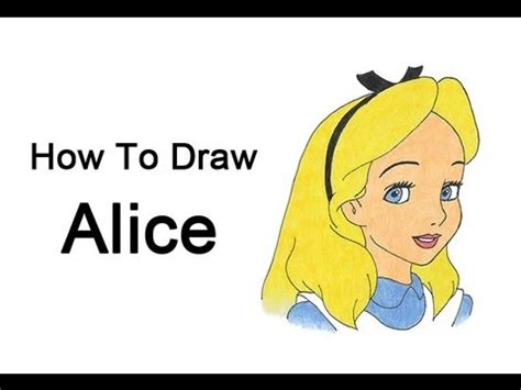 Learn very simple and easy caterpillar drawing how to draw a caterpillar easy step by step. How to Draw Alice (Alice in Wonderland) - YouTube