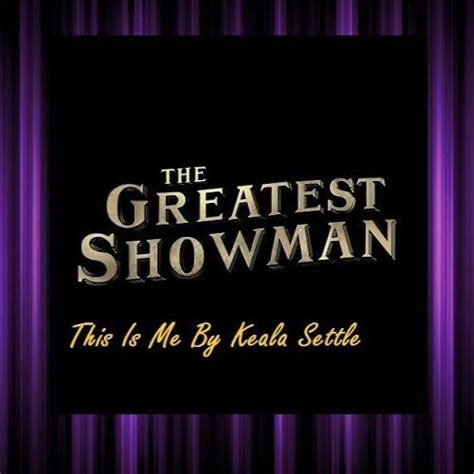 It was released on october 26, 2017, by atlantic records as a promotional single from the greatest showman: This Is Me - Keala Settle (Piano Cover) The Greatest ...