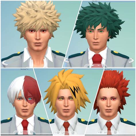 Sims 4 Bnha Cc My Hero Academia Amino