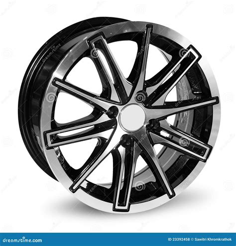 Car Alloy Wheel Stock Photo Image Of Expensive Design 23392458