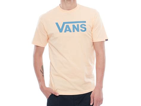 Vans Classic T Shirt Apricot Ice Yellow Kunstform Bmx Shop