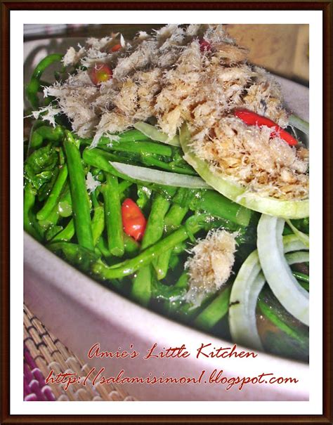 Maybe you would like to learn more about one of these? AMIE'S LITTLE KITCHEN: Sayur Cangkuk Manis Ikan Kurau Kering
