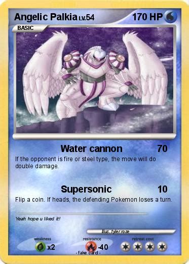 Pokémon Angelic Palkia 1 1 Water Cannon My Pokemon Card