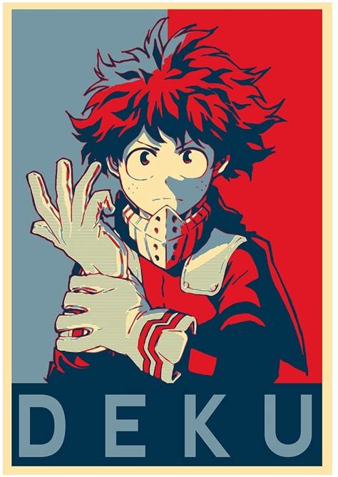 My strange hero atau yang juga dikenal dengan nama bok soo's back merupakan drama korea terbaru bergenre komedi. Poster My Hero Academia "Propaganda" Deku - A3 (42x30 cm ...