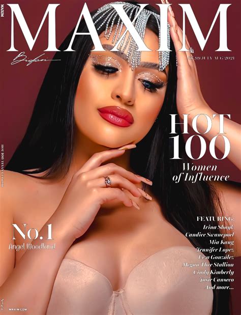 Sexiest Woman Alive Angel Woodland Is Maxim Israel 2021 ‘hot 100