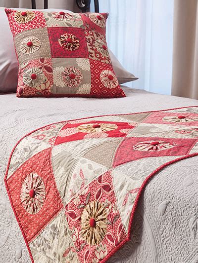 Quilting Quick And Easy Patterns Bed Quilts And Runners Pop Of Color