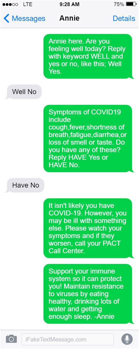 COVID-19 Help via Text Messaging - My HealtheVet