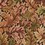 Burgundy Brown And Green Foliage Leaf Tapestry Upholstery Fabric