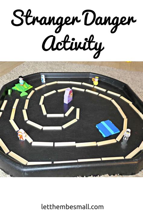 See This Stranger Danger Tuff Spot Activity Perfect For Preschool And