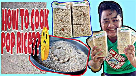 How To Cook Pop Rice Paanu Lotoin Ang Ampao Sa Carcar Full Video
