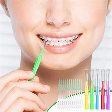 350 Pcs Floss Brushes Interdental Brush Teeth Dental Floss Picks