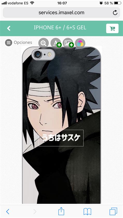 Iphone 6 Sasuke Shippuden