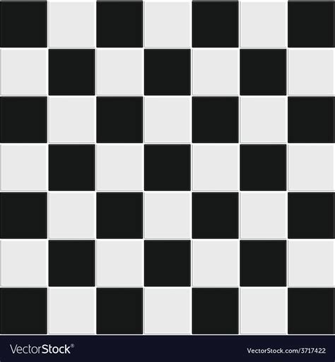 Seamless Black And White Tiles Royalty Free Vector Image