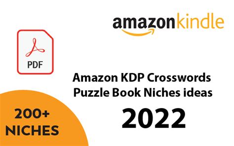 Kdp Crosswords Puzzle Book Niches Graphic By Meding Creative Fabrica